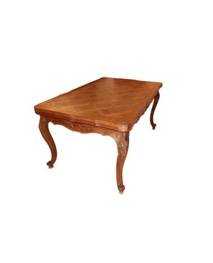 Tavolo Rettangolare Allungabile Stile Provenzale Francese di fine 1800 inizio 1900