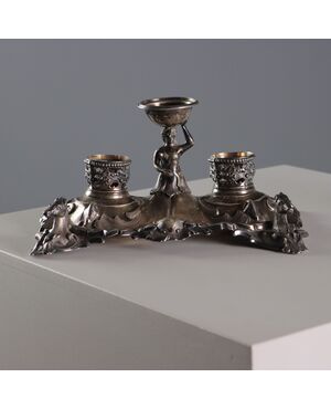 Calamaio in Argento Mitteleuropa XVIII-XIX Secolo