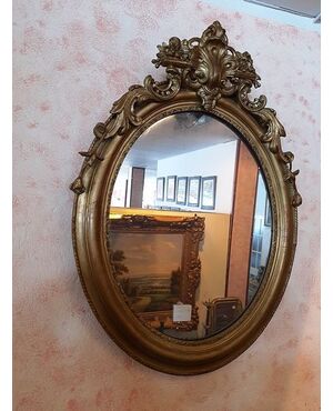 Oval mirror     