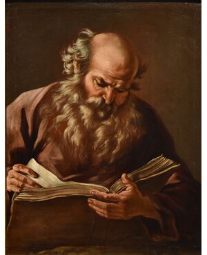 Portrait of the philosopher Heraclitus, Giovanni Battista Beinaschi (Fossano 1634 ca. - Naples 1688)