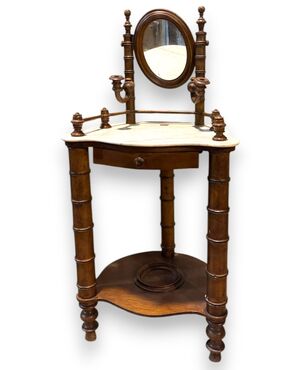 ARM254 - Toilette in legno, epoca '800, provenienza Piemonte, misure cm L 60 x H 125 x P 49