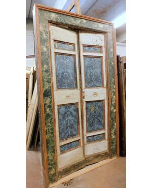 ptl280 door lacquered faux marble mis. max 150 x 250, 114 x 238cm light