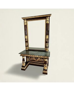 
Consolle con Specchiera Stile Impero