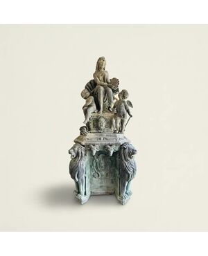 
Grande Fontana in Bronzo del XIX Secolo