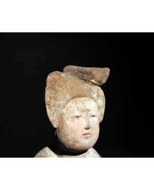 Terracotta sculpture - Tang Fat Lady