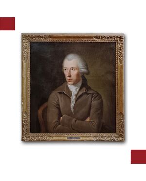 RITRATTO DI JOHANN CASPAR SCHWEIRER SECONDA META’ DEL XVIII SECOLO