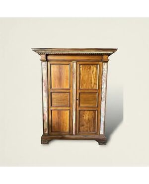 
Grande Armadio In Legno e Marmi, XIX Secolo