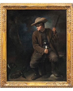 Pietro Longhi (Venice 1701 - Venice 1785) - The Hunter.