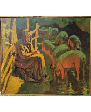 INNOCENZO SALVINI "MOTHER WITH PIGS '21