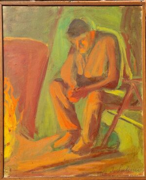 INNOCENZO SALVINI "THE BROTHER GIUSEPPE 1964"
