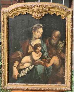 HOLY FAMILY WITH YOUNG ST. JOHN