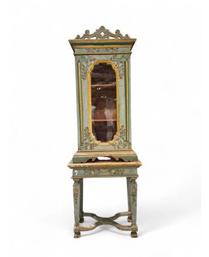 Display cabinet and writing desk