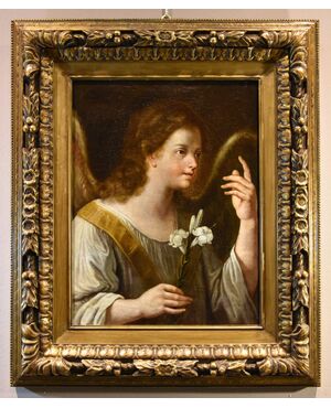 The Announcing Angel, Carlo Maratta (Camerano, 1625 – Rome, 1713) Workshop