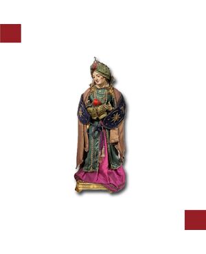 18th-century Neapolitan Nativity Scene Figure