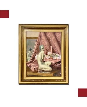PAINTING INTERIOR SCENE 1950S