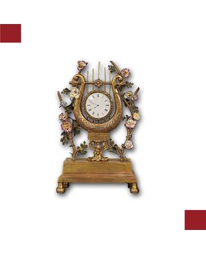PENDOLA NAPOLEONE III A LIRA META’ XIX SECOLO
