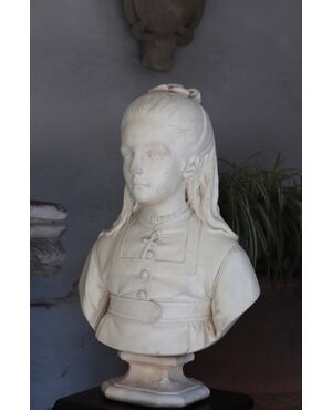 Antonio Tantardini (Milan 1829-1879) - Girl
