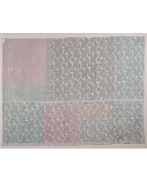 "Boutis" with antique fabrics - B/2308 -