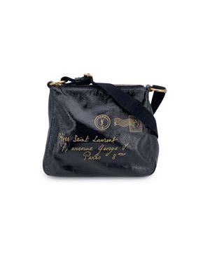 YVES SAINT LAURENT Borsa a Tracolla in Pelle Lucida Col. Nero S