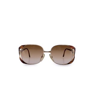 DIOR Occhiali da Sole Vintage in Metallo Col. Oro