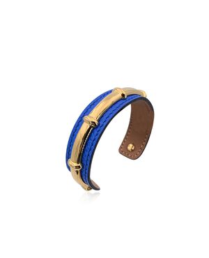 HERMES Bracciale in Pelle Col. Blu