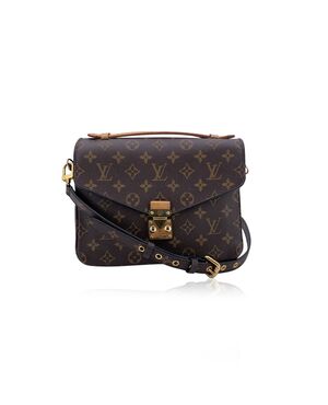 LOUIS VUITTON Borsa a Tracolla in Tela Col. Marrone Metis M