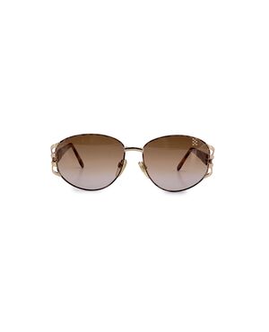 VALENTINO GARAVANI Occhiali da Sole Vintage in Metallo Col. Oro