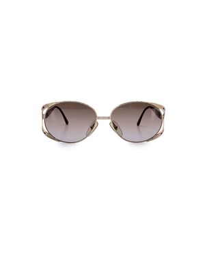 DIOR Occhiali da Sole Vintage in Metallo Col. Oro