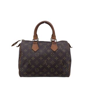 LOUIS VUITTON Borsa a Mano Vintage in Tela Col. Marrone Speedy S