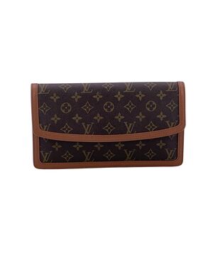LOUIS VUITTON Pochette Vintage in Tela Col. Marrone M