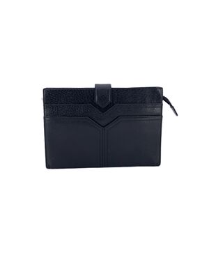 YVES SAINT LAURENT Pochette Vintage in Pelle Col. Nero M