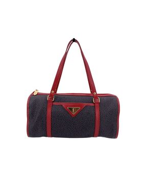 YVES SAINT LAURENT Borsa a Mano in Tela Col. Grigio M