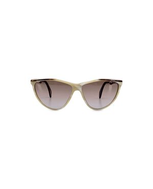 GIANNI VERSACE Occhiali da Sole Vintage in Acetato Col. Beige