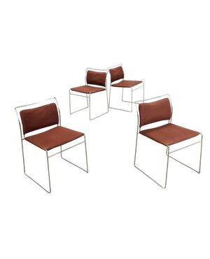 Four 'Tulu' chairs by Kazuhide Takahama, Simon Gavina production, 70s-80s