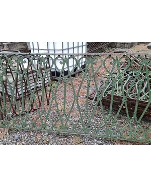 Cast iron railing