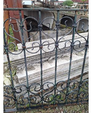 Iron railing L 5mt