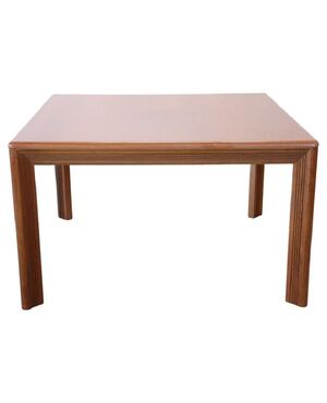 Swedish design square dining table, 1970s. NEGOTIABLE PRICE