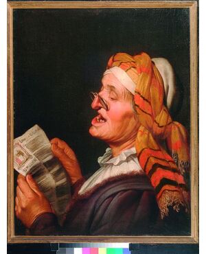 GERRIT VAN HONTHORST oio su tela