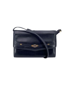 GUCCI Borsa a Tracolla Vintage in Pelle Col. Nero S