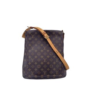 LOUIS VUITTON Borsa a Tracolla Vintage in Tela Col. Marrone Musette M