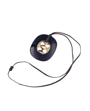 HERMES Collana in Col. Nero Lift
