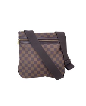 LOUIS VUITTON Borsa a Tracolla in Tela Col. Marrone Bosphore M