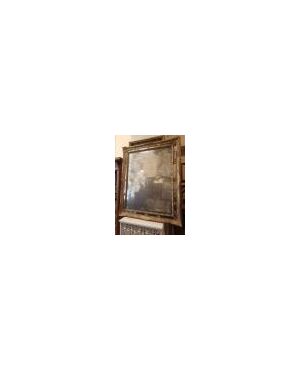 Specchiera in legno dorato
