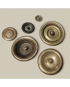 Wide assortment of antique doorknobs and furniture knobs