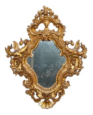 Rococo mirror, Venice, mid-18th century
