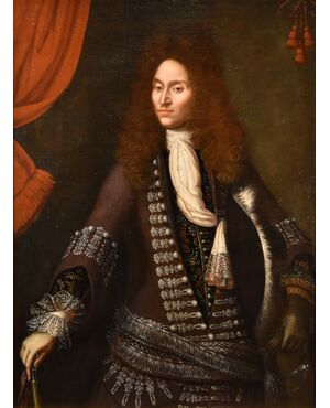 Portrait of a gentleman in ceremonial dress, John Michael Wright (London, 1617 – London, 1694)