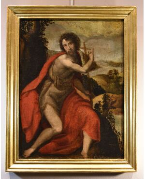 San Giovanni Battista, Marcello Venusti (Mazzo di Valtellina 1510 - Roma 1579) bottega/cerchia