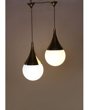 Lampadario a goccia - anni '70