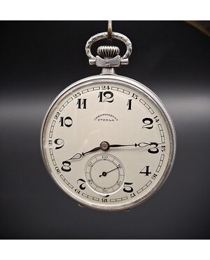Eterna Chronometre pocket watch, 1930