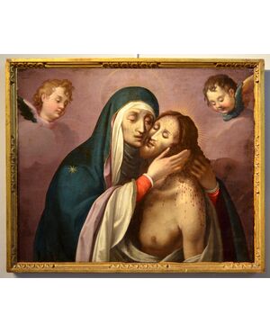 Pietà con due cherubini, Manierismo romano del XVI secolo